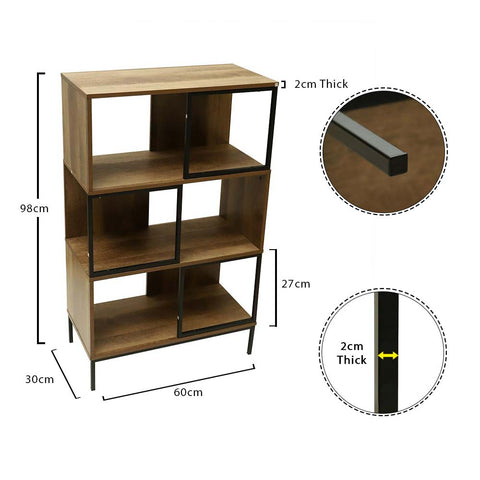 3-Tier Wooden Shelf