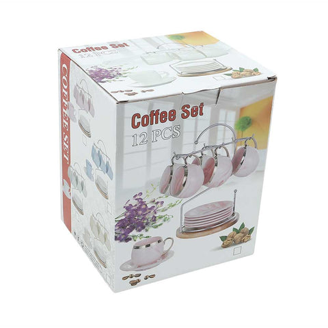 12-Piece Porcelain Coffee & Tea Set
