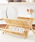 Wood Folding Dish Drainer