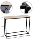 Table With Metal Frame
