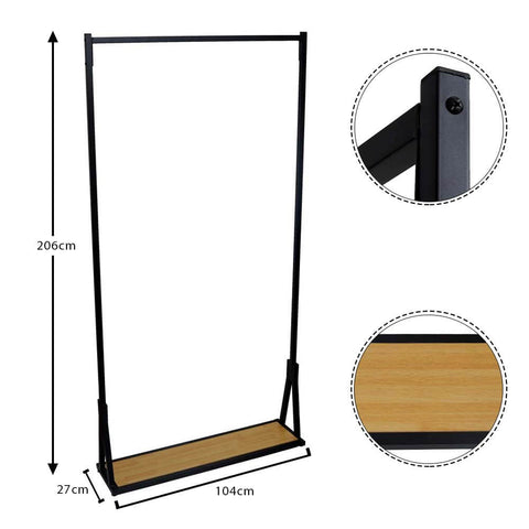 metal stand for hanging clothes