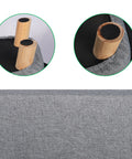 Solid Wood Legs Footstool