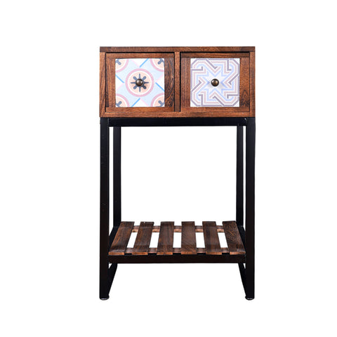 Maximize your space with our stylish Two Drawer Table - the perfect blend of functionality and elegance for any room. Shop now for sleek storage!