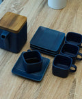 10 Pieces Home Porcelain Coffee Tea Set