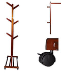 spice containers, wooden rack for clothes