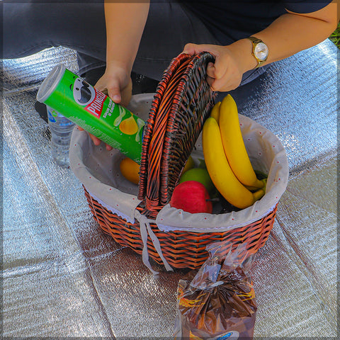  Wicker Camping Woven Basket