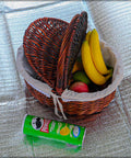  Wicker Camping Woven Basket