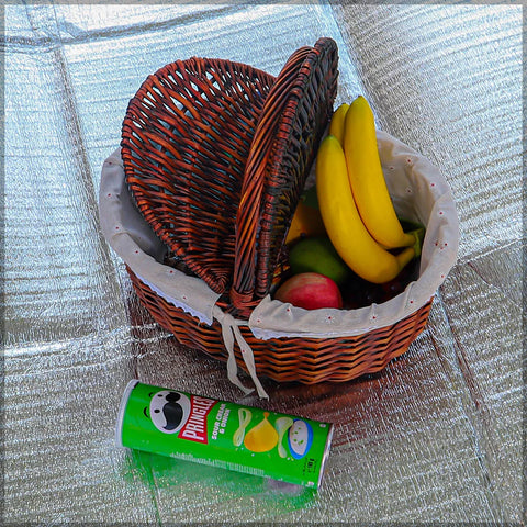  Wicker Camping Woven Basket
