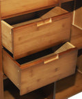 4 tier wooden book shelf