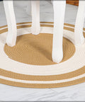 Step into sustainable style with our Jute Round Area Rug! Natural fiber carpet adding eco-friendly elegance to any room. Perfect for a cozy home update!
