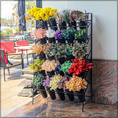 flower stand, flower metal stand, accent, table cover