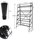 flower stand, flower metal stand, accent, table cover