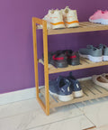 Keep your shoes organized and easily accessible with our 3 tier shoe organizer.