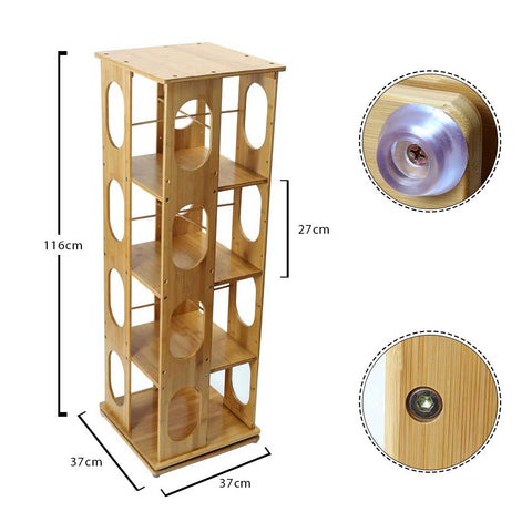 Maximize space with our stylish Revolving Shelves! Perfect for any room - organize, access, and display your items with a spin. Shop now for elegance in storage!