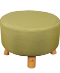 Ottoman Round Shaped Wood Stool