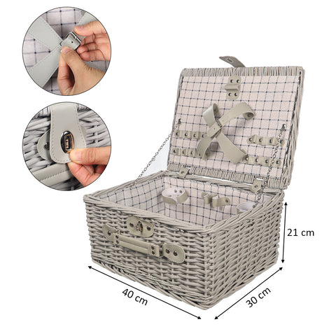 Wicker Picnic Basket