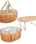 Wicker Picnic Basket