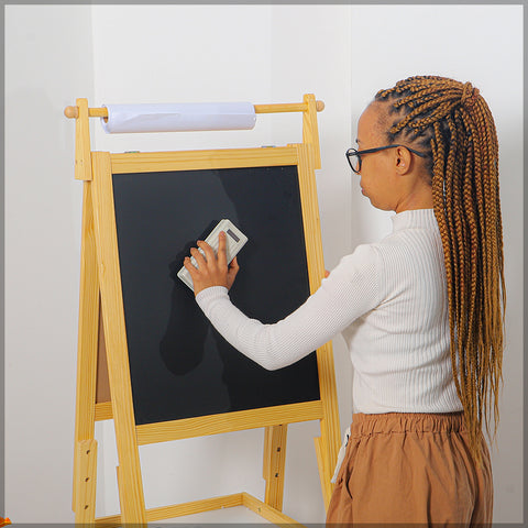 Discover the charm of our Wooden Blackboard - perfect for classrooms, homes, or cafes! Eco-friendly, durable & stylish, it's your canvas for creativity!