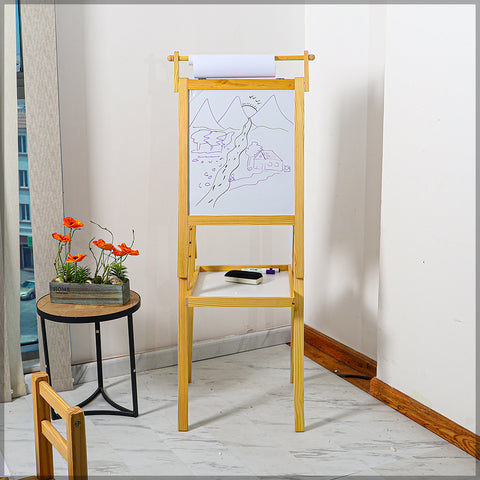 Discover the charm of our Wooden Blackboard - perfect for classrooms, homes, or cafes! Eco-friendly, durable & stylish, it's your canvas for creativity!