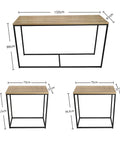 3 Set Nesting Coffee Table