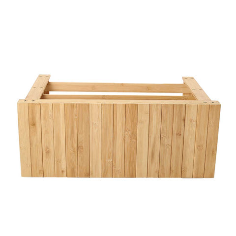 Bamboo Stackable Shoe Storage Rack