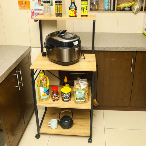Microwave Cart On Wheels